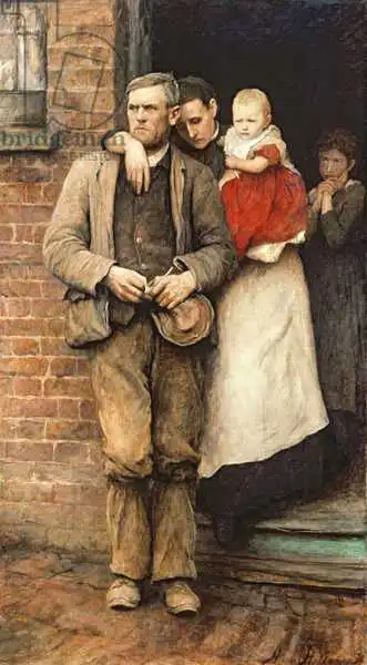 Herkomer, Hubert von: In sciopero