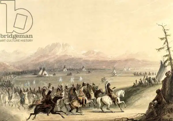 Miller, Alfred Jacob: Cavalcade