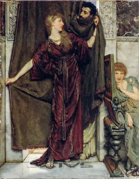Alma-Tadema, L.: My Sister Is Not In