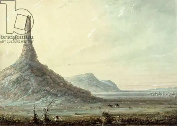 Miller, Alfred Jacob: Chimney Rock