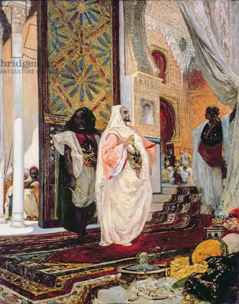 Clairin, Georges: Entering the Harem, 1870s
