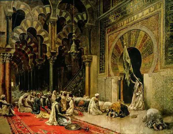 Weeks, Edwin: Interior de la Mezquita de Córdoba