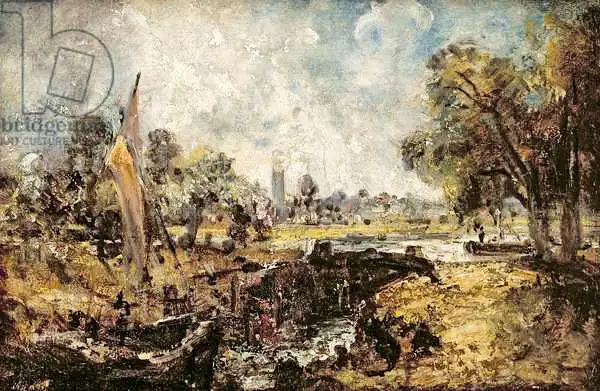 Constable, John: Dedham Lock