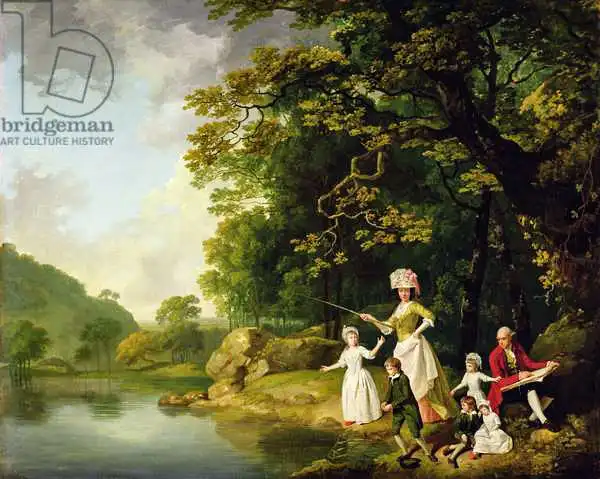Wheatley, Francis: George and Mary Browne with their Five Elder Children, c.1773/4