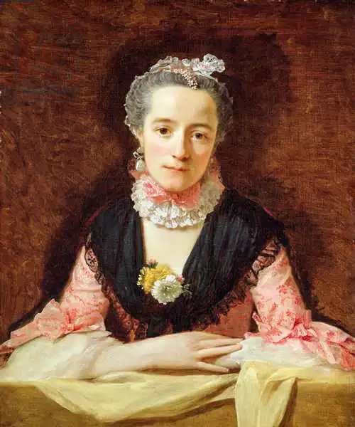 Ramsay, Allan: An Unknown Woman in a Pink Dress