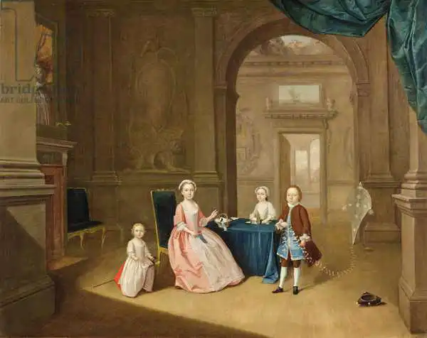 Devis, Arthur: Portrait of a Group of Children