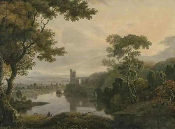 Barret, George, the elder: River Landscape
