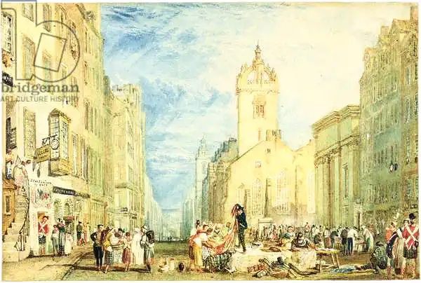Turner, William: High Street, Édimbourg