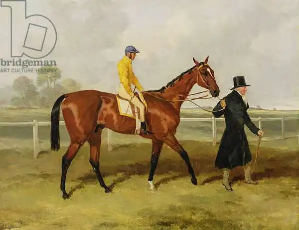 Hall, Harry: Sir Tatton Sykes (1772-1863) Leading in the Horse 