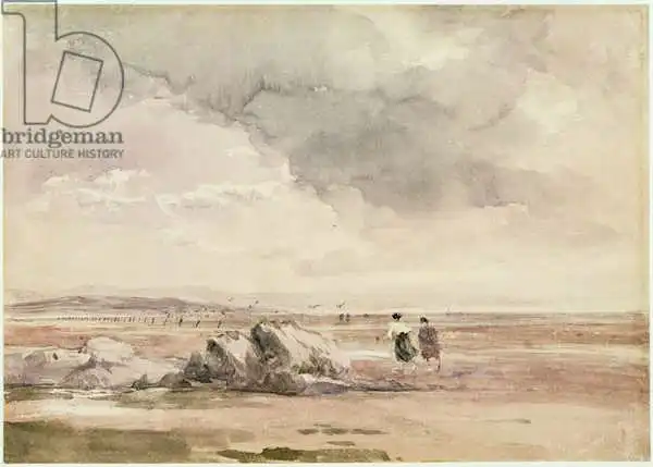Cox, David: On Lancaster Sands, Low Tide, c.1840-47
