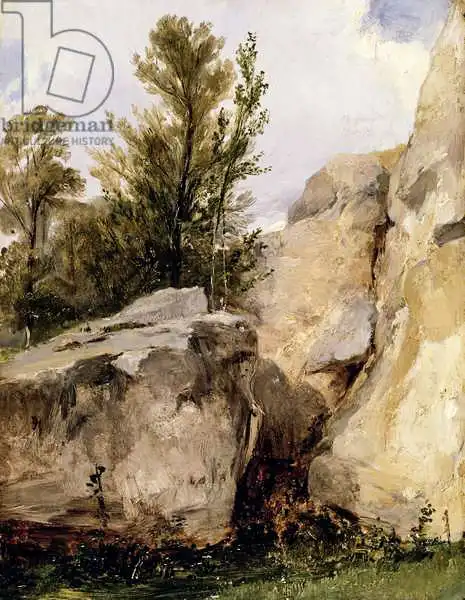 Bonington, Richard Parkes: In the Forest of Fontainebleau