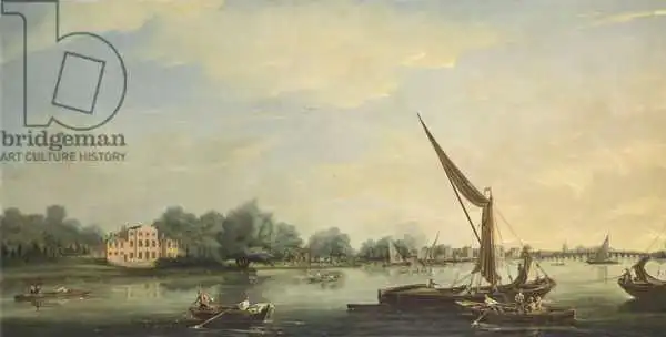 Whitcombe, Thomas: The Thames at Chelsea