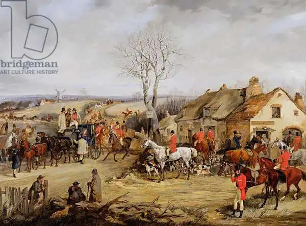 Alken, Henry Thomas: Hunting Scene, The Meet
