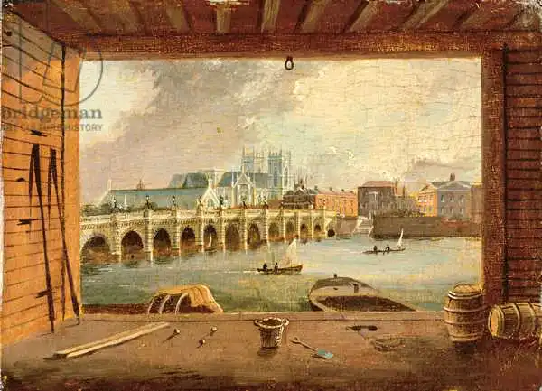 Turner, Daniel: A View of Westminster Bridge