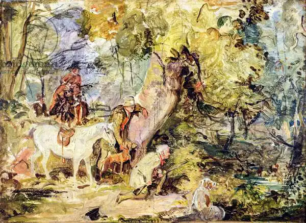 Lewis, John Frederick: A Sketch for 