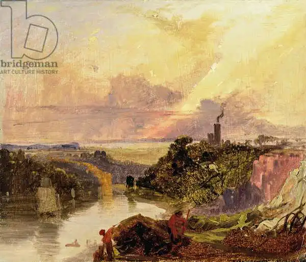 Danby, Francis: The Avon Gorge at Sunset