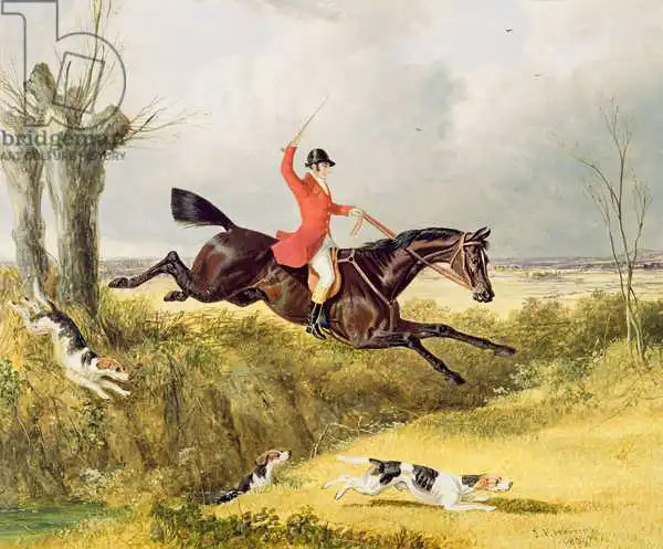 Herring Snr, John Frederick: Clearing a Ditch