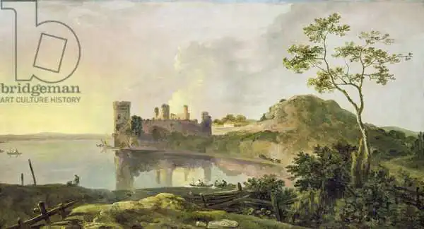 Wilson, Richard: Summer Evening (Caernarvon Castle) c.1764-65