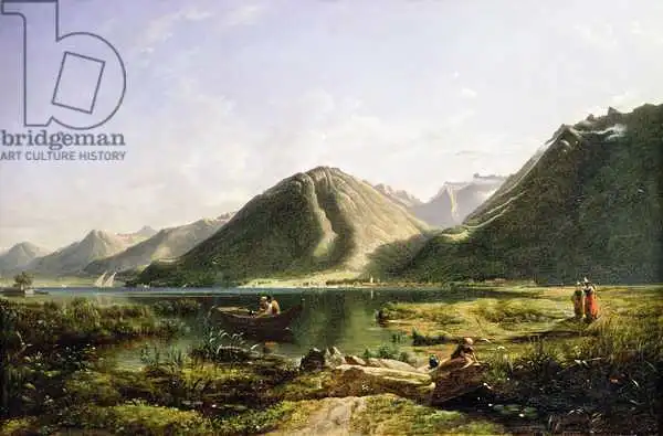 Danby, Francis: End of Lake Geneva