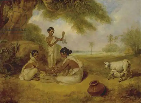 Devis, Arthur: Grinding Corn, c.1792-95
