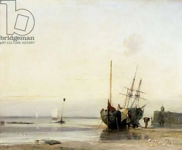 Bonington, Richard Parkes: Calais Pier, c.1823-24