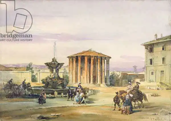 Holland, James: The Temple of Vesta, Rome