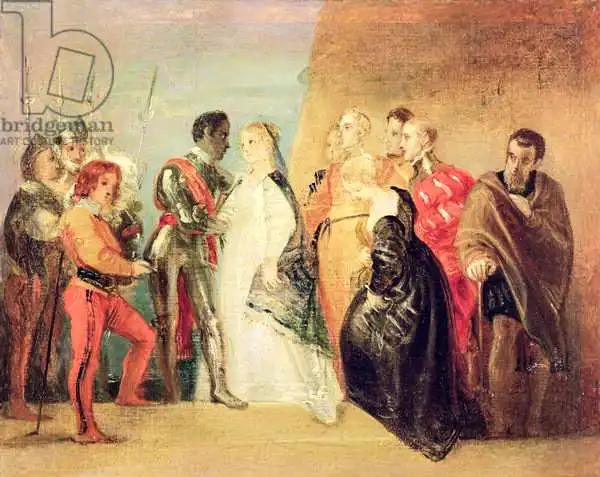 Stothard, Thomas: The Return of Othello, Act II, Scene ii from 