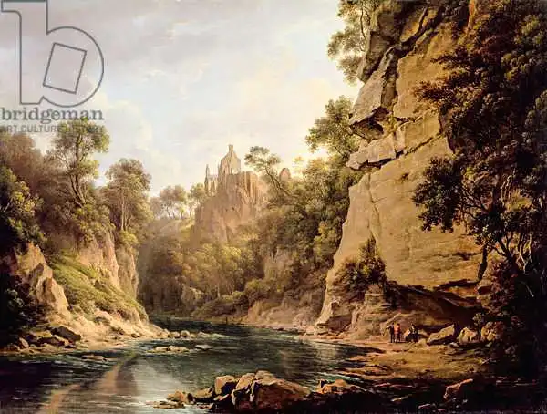 Nasmyth, Alexander: Hawthornden Castle, near Edinburgh, c.1820-22