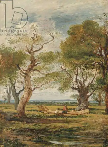 Linnell, John: Landscape with Figures