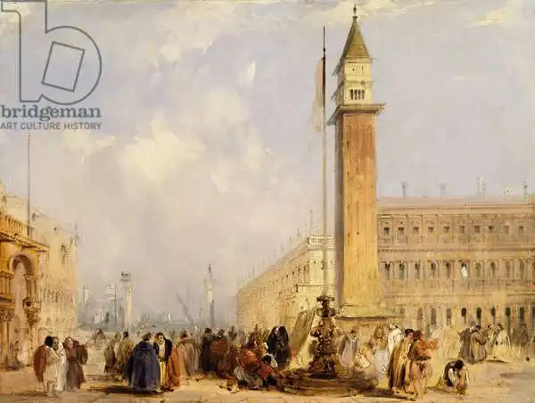 Pritchett, Edward: The Piazzetta, Venice