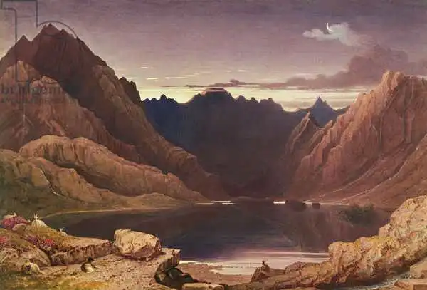 Robson, George Fennel: Loch Coruisk, Isle of Skye - Dawn, c.1826-32