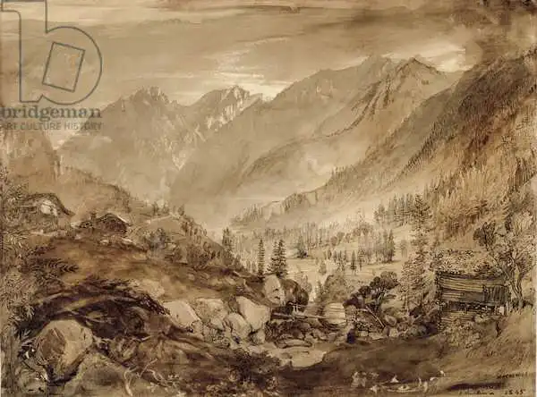 Ruskin, John: Mountain Landscape, Macugnaga