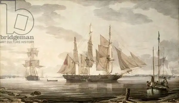 Salmon, Robert: Ships in Harbour