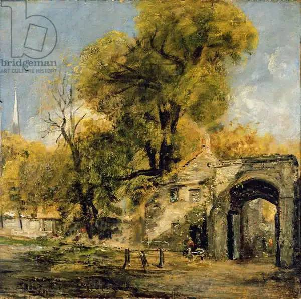 Constable, John: Harnham Gate, Salisbury