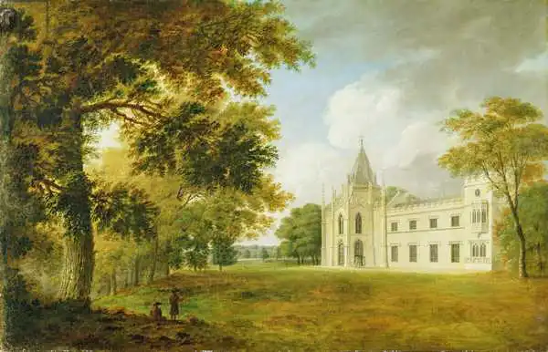 English school (19th century): Lee Priory, Kent