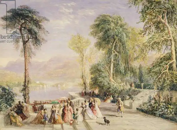 Cox, David: Windermere During the Regatta