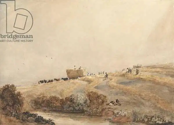 Cox, David: Haymaking