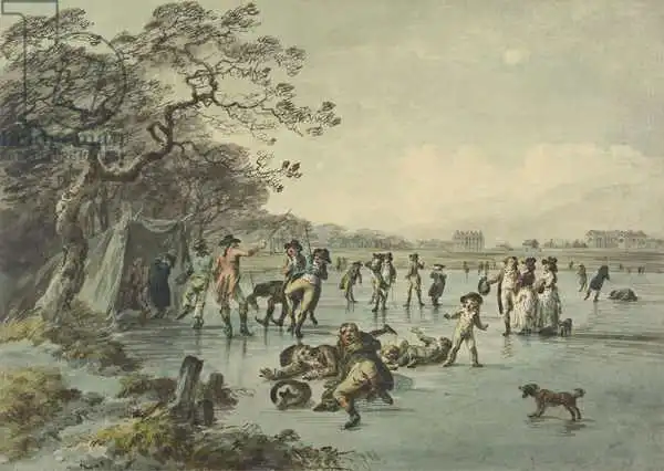 Ibbetson, Julius Caesar: Skating in Hyde Park