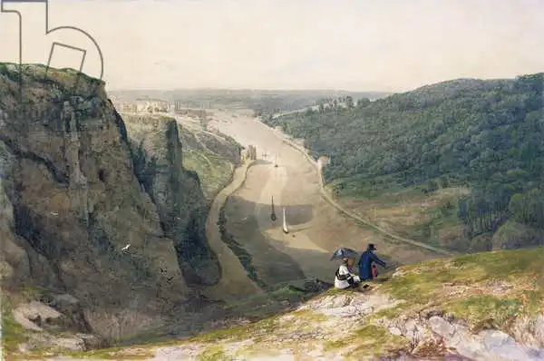 Danby, Francis: The Avon Gorge, looking over Clifton