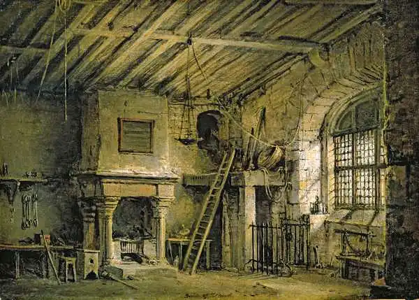 Nasmyth, Alexander: The Tolbooth, stage design for 