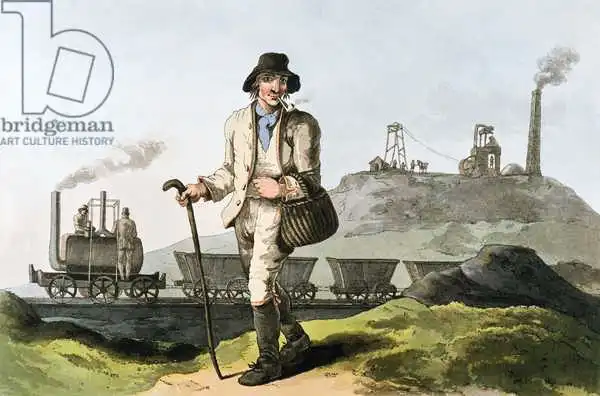 English school (19th century): Costumes of Yorkshire
