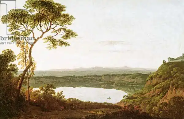 Wright, Joseph: Lake Albano, c.1790-92