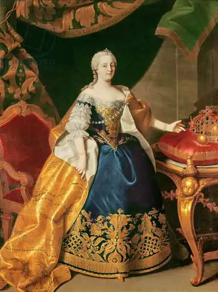 Mytens or Meytens, Martin II: Portrait of the Empress Maria Theresa of Austria (1717-80)