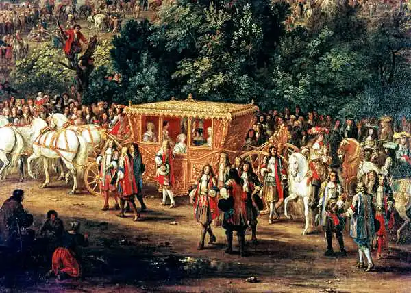Meulen, Adam Frans van der: The Entry of Louis XIV (1638-1715) and Maria Theresa (1638-83) into Arras, 30th July 1667