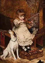 Barber, Charles Burton: The Little Violinist