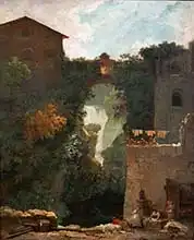 Fragonard, Jean-Honoré: The Falls of Tivoli