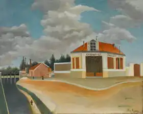Rousseau, Henri: The chair factory at Alfortville