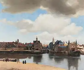 Vermeer, Jan: View of Delft, c.1660-61