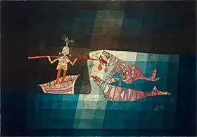 Klee, Paul: War scene from the comic opera The Seafarer