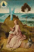 Bosch, Hieronymus: Saint John the Evangelist on Patmos